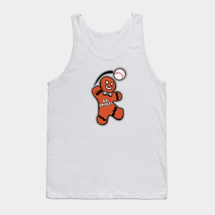 Baltimore Orioles Gingerbread Man Tank Top